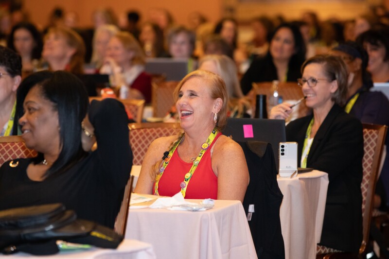 APC attendees in session
